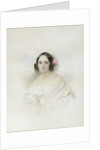 Portrait of Anna Alexeevna Olenina, 1839 by Vladimir Ivanovich Hau