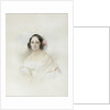 Portrait of Anna Alexeevna Olenina, 1839 by Vladimir Ivanovich Hau