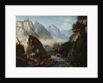 Firefight in the mountains of Dagestan, 1840-1841 by Mikhail Yuryevich Lermontov