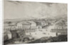 View of the hotel and the center of Pyatigorsk, Mid of the 19th century by Karl Petrovich Beggrov