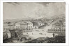View of the hotel and the center of Pyatigorsk, Mid of the 19th century by Karl Petrovich Beggrov