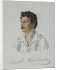 Portrait of the Decembrist Sergey Krivtsov, 1828 by Nikolai Alexandrovich Bestuzhev