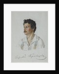 Portrait of the Decembrist Sergey Krivtsov, 1828 by Nikolai Alexandrovich Bestuzhev