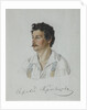 Portrait of the Decembrist Sergey Krivtsov, 1828 by Nikolai Alexandrovich Bestuzhev
