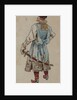 Costume design for the opera The Merchant Kalashnikov by A. Rubinstein, 1901 by Viktor Andreyevich Simov