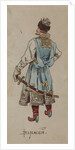 Costume design for the opera The Merchant Kalashnikov by A. Rubinstein, 1901 by Viktor Andreyevich Simov