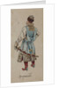 Costume design for the opera The Merchant Kalashnikov by A. Rubinstein, 1901 by Viktor Andreyevich Simov