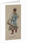 Costume design for the opera The Merchant Kalashnikov by A. Rubinstein, 1901 by Viktor Andreyevich Simov