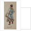 Costume design for the opera The Merchant Kalashnikov by A. Rubinstein, 1901 by Viktor Andreyevich Simov