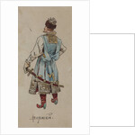 Costume design for the opera The Merchant Kalashnikov by A. Rubinstein, 1901 by Viktor Andreyevich Simov