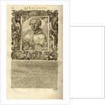 Portrait of Christopher Columbus. (From Elogia virorum bellica virtute illustrium by Paolo Giovio), by Anonymous