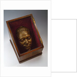 Death mask of Peter I, 1725 by Bartolomeo Carlo Rastrelli