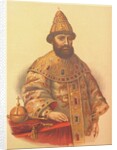 Portrait of the Tsar Michail I Fyodorovich of Russia, 1860s by Pyotr Fyodorovich Borel