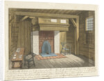 Interior of the Czar Peter House in Zaandam, 1697, Mid of the 19th century by Anonymous