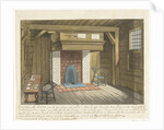 Interior of the Czar Peter House in Zaandam, 1697, Mid of the 19th century by Anonymous