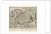 Map of Russia, Second Half of the 17th century by Nicolaes Visscher