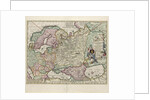Map of Russia, Second Half of the 17th century by Nicolaes Visscher