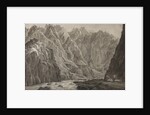 The Darial Gorge, 1830 by Nikanor Grigoryevich Chernetsov