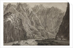 The Darial Gorge, 1830 by Nikanor Grigoryevich Chernetsov