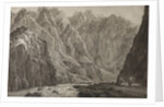 The Darial Gorge, 1830 by Nikanor Grigoryevich Chernetsov