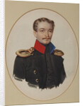 Portrait of Platon Ivanovich Panshin, 1841 by Alexander Ivanovich Klünder