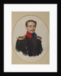 Portrait of Platon Ivanovich Panshin, 1841 by Alexander Ivanovich Klünder