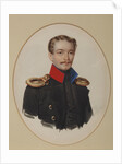 Portrait of Platon Ivanovich Panshin, 1841 by Alexander Ivanovich Klünder