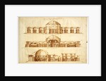 Reconstruction project of the Baths of Agrippa, Rome, c. 1550 by Andrea Palladio