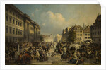 The occupation of Berlin by Russian troops in October 1760, 1849 by Alexander von Kotzebue