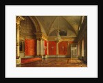 The Small Throne Room of the Winter Palace, 1837 by Sergei Konstantinovich Zaryanko