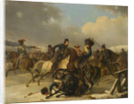 Cossacks pursued retreating French soldiers, 1812, 1827 by Auguste-Joseph Desarnod