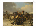 Cossacks pursued retreating French soldiers, 1812, 1827 by Auguste-Joseph Desarnod