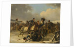 Cossacks pursued retreating French soldiers, 1812, 1827 by Auguste-Joseph Desarnod