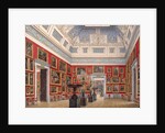 Interiors of the New Hermitage. The Room of Flemish painting, 1854 by Eduard Hau