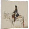 Equestrian Portrait of Naser al-Din Shah Qajar, 1873 by Mihály Zichy