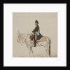 Equestrian Portrait of Naser al-Din Shah Qajar, 1873 by Mihály Zichy