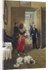 Foyer of the Great Palace in Tsarskoye Selo, 1865 by Mihály Zichy