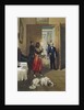 Foyer of the Great Palace in Tsarskoye Selo, 1865 by Mihály Zichy