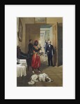 Foyer of the Great Palace in Tsarskoye Selo, 1865 by Mihály Zichy