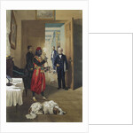 Foyer of the Great Palace in Tsarskoye Selo, 1865 by Mihály Zichy