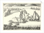 The battle at the mouth of the Neva on May 18, 1703, 1720s by Alexei Fyodorovich Zubov