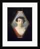 Portrait of Anna Mikhailovna Khitrovo, née Golenishcheva-Kutuzova, ca 1802 by Anonymous