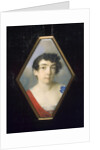 Portrait of Anna Mikhailovna Khitrovo, née Golenishcheva-Kutuzova, ca 1802 by Anonymous