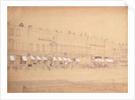 The Demidov Hotel at the Nevsky Prospekt in St. Petersburg, Mid of the 19th century by Ludwig Premazzi