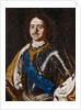 Portrait of Emperor Peter I the Great, 1754 by Mikhail Vasilyevich Lomonosov