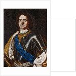 Portrait of Emperor Peter I the Great, 1754 by Mikhail Vasilyevich Lomonosov