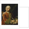 Portrait of Mikhail V. Lomonosov, Second Half of the 18th century by Anonymous