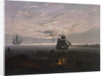 Evening on the Baltic Sea, 1831 by Caspar David Friedrich