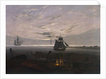 Evening on the Baltic Sea, 1831 by Caspar David Friedrich
