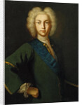 Portrait of the Tsar Peter II of Russia, 18th century by Anonymous